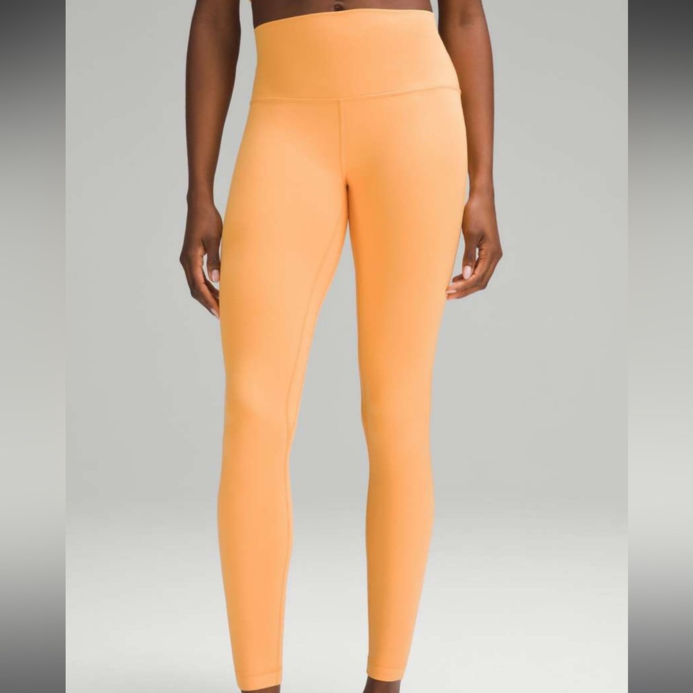 Lululemon Align High-Rise Pant 28" Mango Dream size 14 new